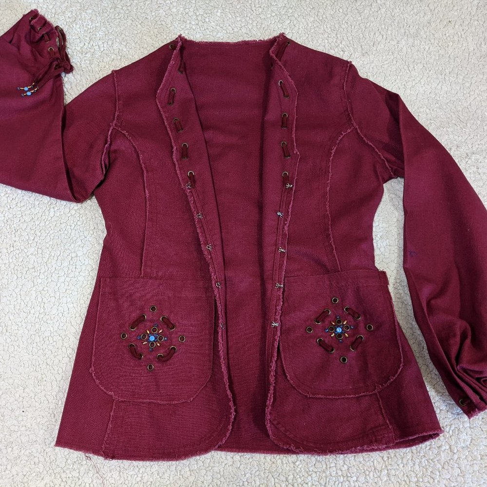 Blazer RARE Vintage Unique Blazer - Picture 4 of 12